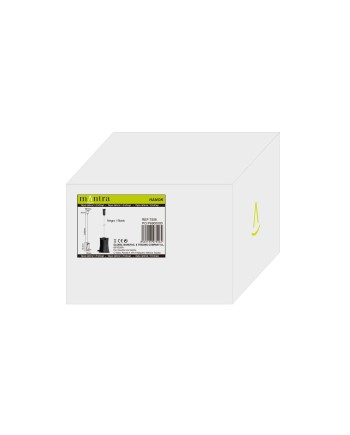 HANOK * TAPA LATERAL NEGRA CON CABLE FIJACION